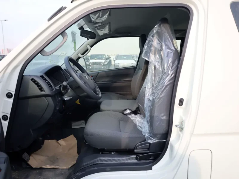 2025 Toyota Hiace Standard 2.5L 4 Cylinders Diesel Engine White Grey Van Standard Roof Manual