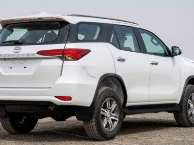 2026 Toyota Fortuner EXR 2.4 Litres 4 Cylinders Diesel Engine White Black SUV Automatic