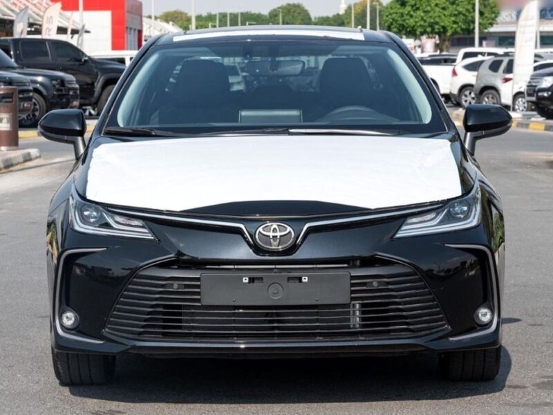 2024 Toyota Corolla XLI 1.6 Litres 4 Cylinders Petrol Engine Black Grey Sedan Full Option