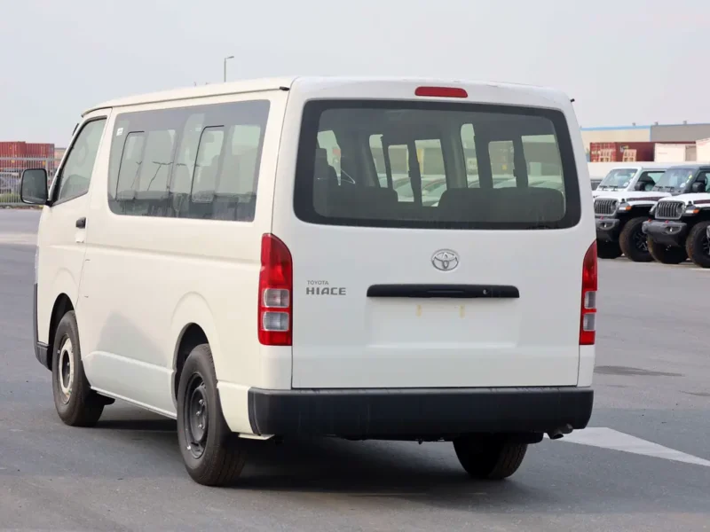 2025 Toyota Hiace Standard 2.5L 4 Cylinders Diesel Engine White Grey Van Standard Roof Manual
