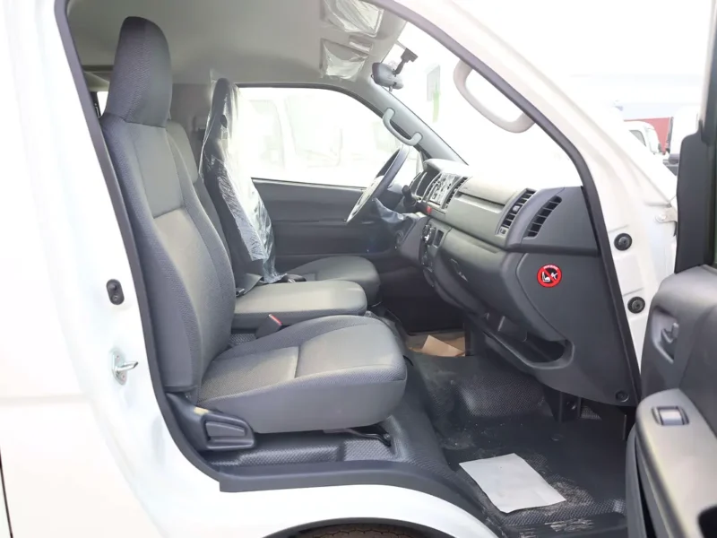 2025 Toyota Hiace Standard 2.5L 4 Cylinders Diesel Engine White Grey Van Standard Roof Manual