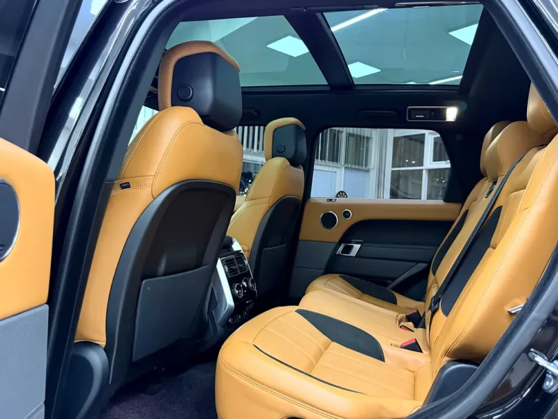 2019 Land Rover Range Rover Sport HSE Dynamic 8 Cylinders Petrol Engine Black Brown SUV