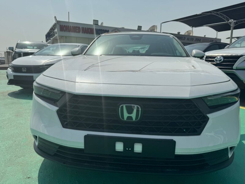 2026 Honda Accord 1.5-liter 4-Cylinder Petrol Engine White Black Sedan GCC Specs Automatic