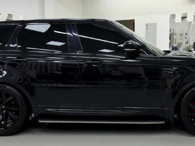 2019 Land Rover Range Rover Sport HSE Dynamic 8 Cylinders Petrol Engine Black Brown SUV