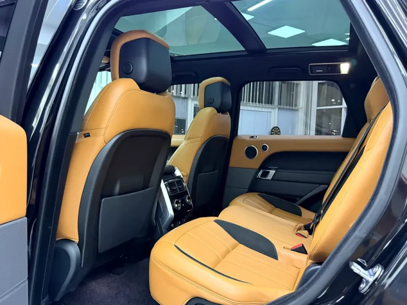 2019 Land Rover Range Rover Sport HSE Dynamic 8 Cylinders Petrol Engine Black Brown SUV