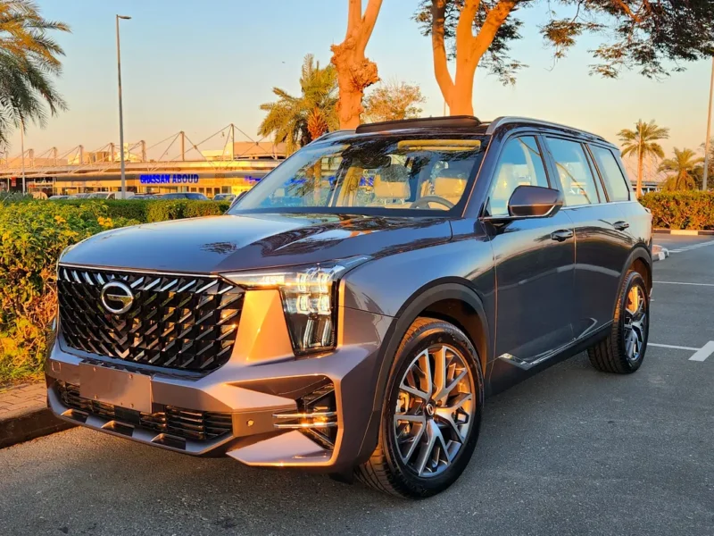 2024 GAC GS8 GX 2.0-liter turbocharged inline-4 Petrol Engine Grey White SUV GCC Specs Full Option
