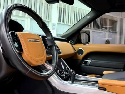 2019 Land Rover Range Rover Sport HSE Dynamic 8 Cylinders Petrol Engine Black Brown SUV