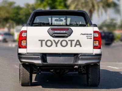2025 Toyota Hilux ADVENTURE 2.8 Litres 4 Cylinders Diesel Engine White Black Pickup Truck