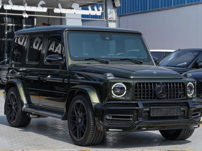 2021 Mercedes Benz G63 AMG STANDARD 4.0 Litres V8 Biturbo Petrol Engine Green Brown SUV