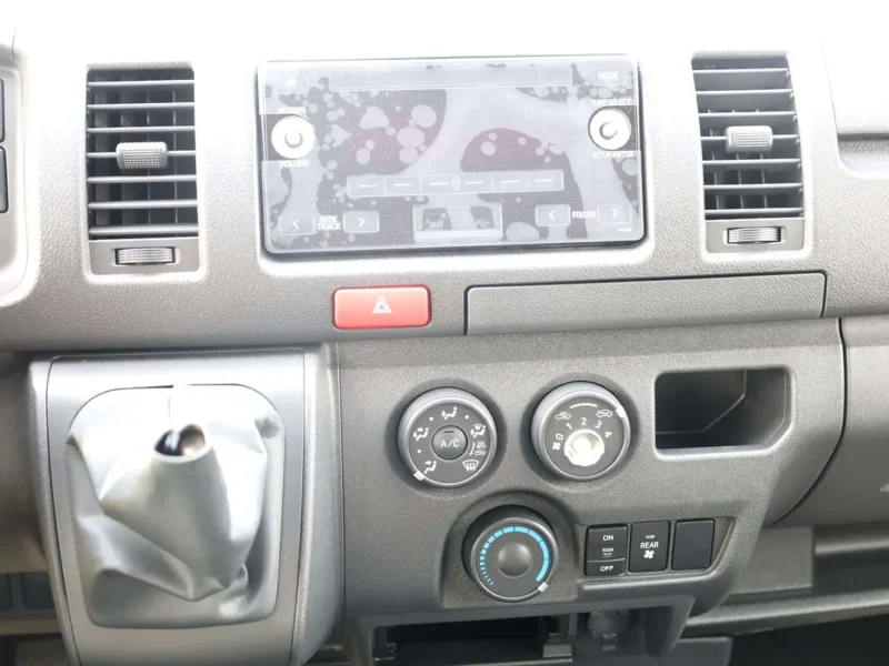 2025 Toyota Hiace Standard 2.5L 4 Cylinders Diesel Engine White Grey Van Standard Roof Manual