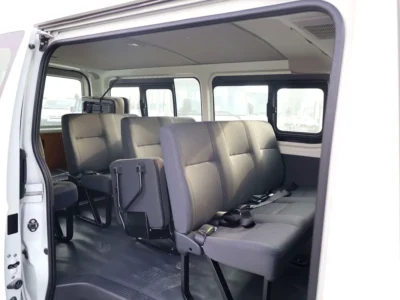 2025 Toyota Hiace Standard 2.5L 4 Cylinders Diesel Engine White Grey Van Standard Roof Manual
