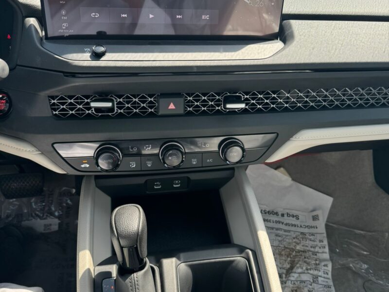 2024 Honda Accord 1.5-liter 4-Cylinder Petrol Engine Grey Beige Sedan GCC Specs Automatic