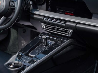 2021 Porsche 911 3.0-liter twin-turbo flat-six Engine Silver Black Convertible GCC Specs