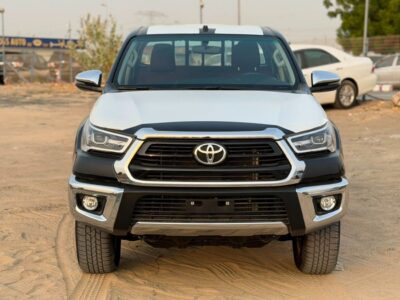 2026 Toyota Hilux GLX 2.7 Litres 4 Cylinders Petrol Engine Black Maroon Pickup Truck GCC