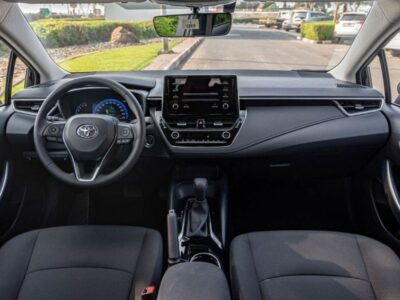 2024 Toyota Corolla XLI 1.6 Litres 4 Cylinders Petrol Engine Black Grey Sedan Full Option