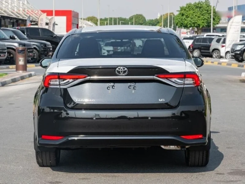2024 Toyota Corolla XLI 1.6 Litres 4 Cylinders Petrol Engine Black Grey Sedan Full Option