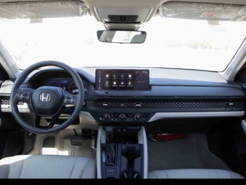 2026 Honda Accord 1.5-liter 4-Cylinder Petrol Engine Silver Beige Sedan GCC Specs Automatic