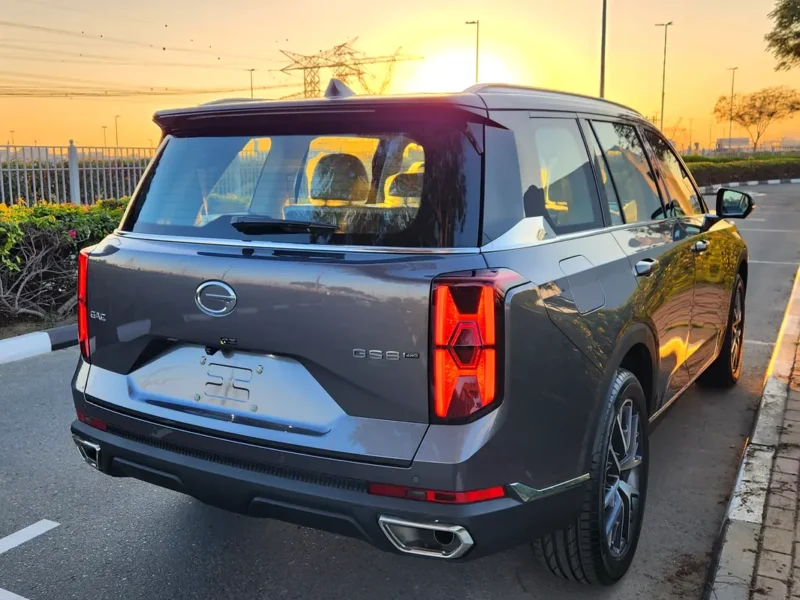 2024 GAC GS8 GX 2.0-liter turbocharged inline-4 Petrol Engine Grey White SUV GCC Specs Full Option