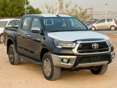 2026 Toyota Hilux GLX 2.7 Litres 4 Cylinders Petrol Engine Black Maroon Pickup Truck GCC