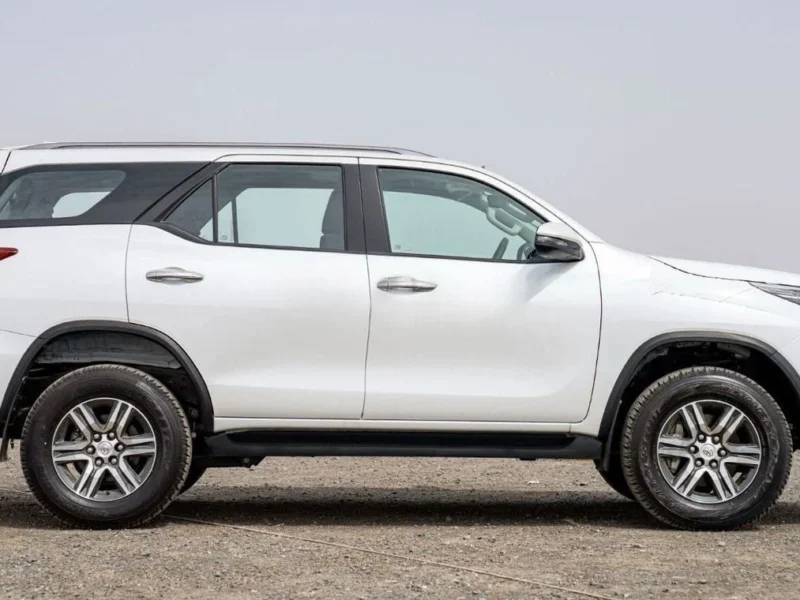 2026 Toyota Fortuner EXR 2.4 Litres 4 Cylinders Diesel Engine White Black SUV Automatic