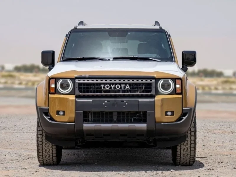 2024 Toyota Prado GXR FIRST EDITION 2.4 Litres 4 Cylinders Petrol Engine Yellow Black SUV