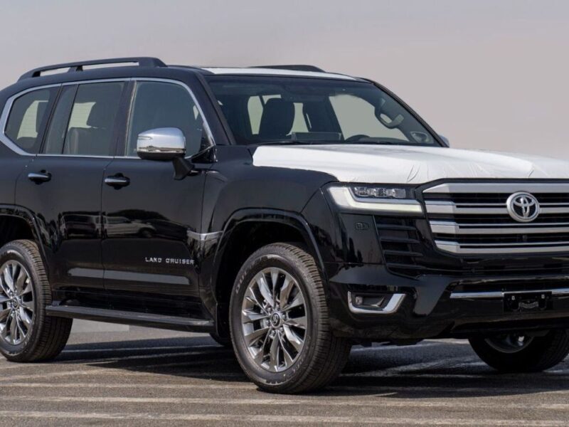 2025 Toyota Land Cruiser VX 3.3 Litres V6 Twin-Turbo Diesel Engine Black SUV Automatic