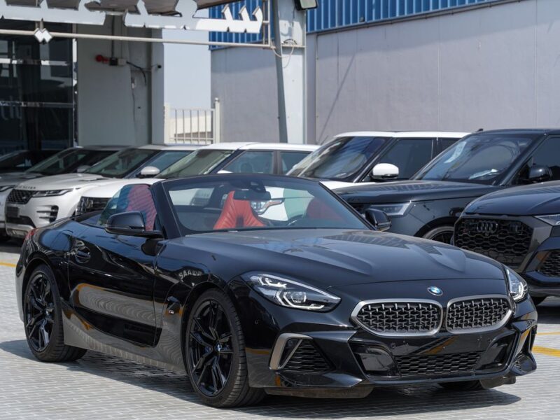 2022 BMW Z4 sDrive 30i M SPORT PACK 2.0L turbocharged inline-4 Engine Black Orange Convertible