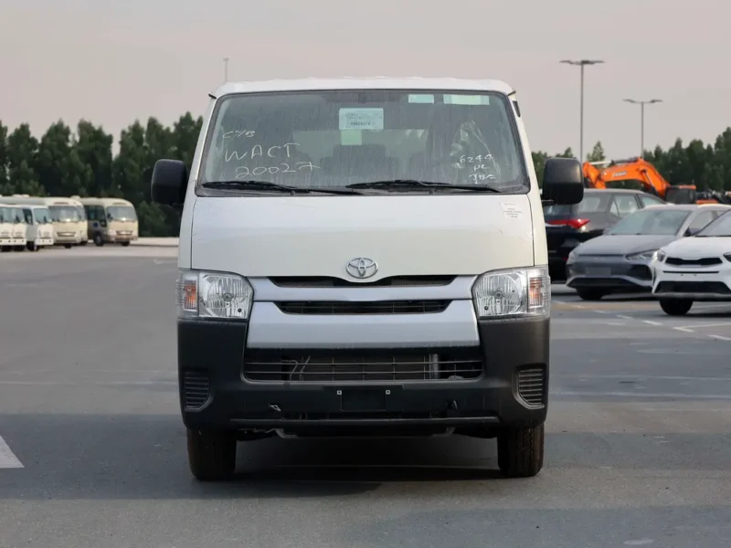2025 Toyota Hiace Standard 2.5L 4 Cylinders Diesel Engine White Grey Van Standard Roof Manual