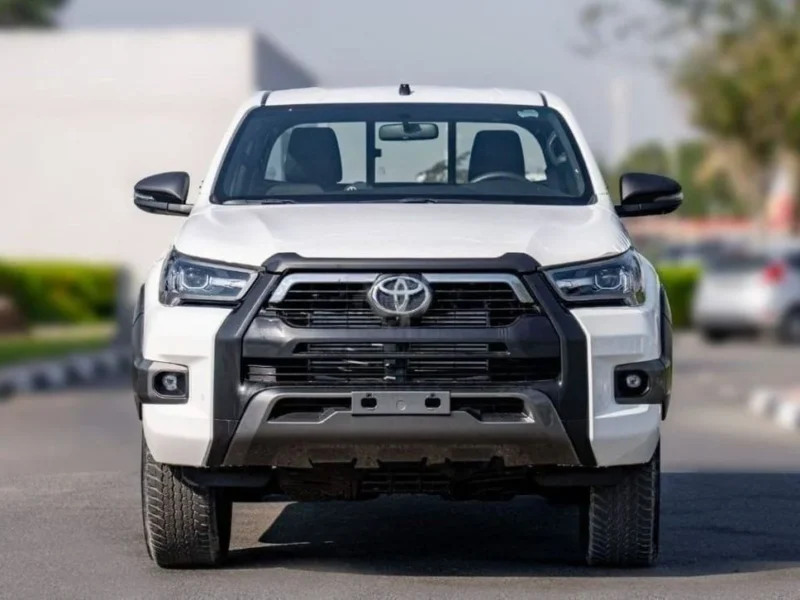 2025 Toyota Hilux ADVENTURE 2.8 Litres 4 Cylinders Diesel Engine White Black Pickup Truck