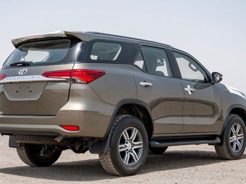 2025 Toyota Fortuner EXR 2.4 Litres 4 Cylinders Diesel Engine Grey Black SUV Automatic