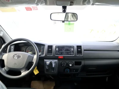 2025 Toyota Hiace Standard 2.5L 4 Cylinders Diesel Engine White Grey Van Standard Roof Manual
