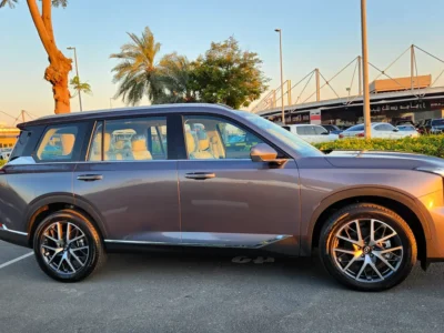 2024 GAC GS8 GX 2.0-liter turbocharged inline-4 Petrol Engine Grey White SUV GCC Specs Full Option