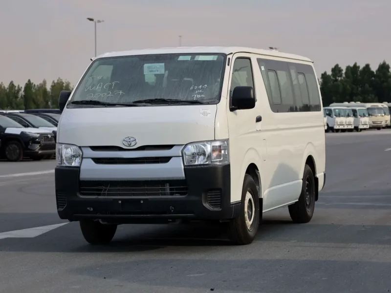 2025 Toyota Hiace Standard 2.5L 4 Cylinders Diesel Engine White Grey Van Standard Roof Manual