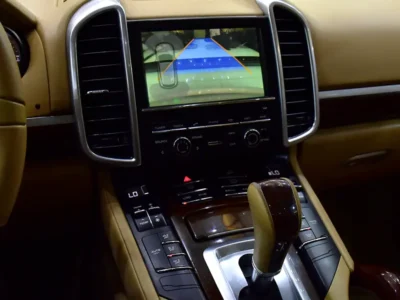 2014 Porsche Cayenne S 6 Cylinders Petrol Engine White Beige SUV GCC Specs Automatic