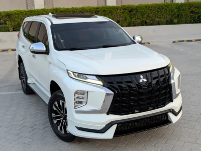 2022 Mitsubishi Montero Sport GLS 3.0L V6 Petrol Engine White Tan SUV GCC Specs Top Line 4WD