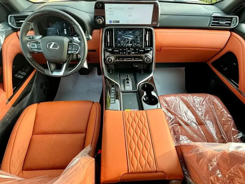 2026 Lexus LX 700h VIP 3.5 Litres V6 twin-turbo Hybrid Engine Black Tan SUV GCC Specs Automatic