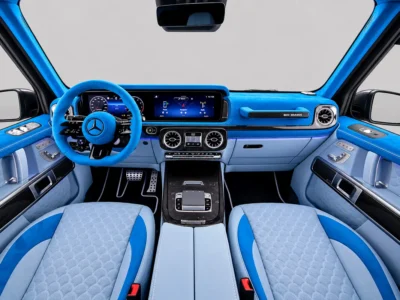2025 Mercedes-Benz G-Class G 63 AMG 4.0L V8 Biturbo Petrol Engine Blue SUV Japanese Specs