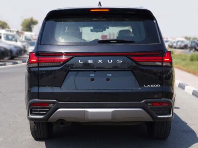 2026 Lexus LX600 SIGNATURE 3.5 Litres Twin-Turbo V6 Petrol Engine Black Tan SUV GCC Specs