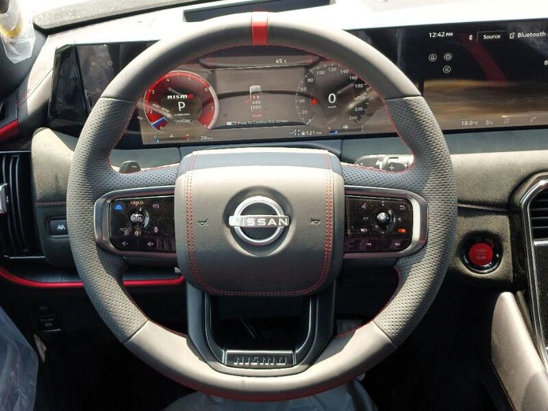 2026 Nissan Patrol NISMO 3.5 Litres 6 Cylinders Petrol Engine Black Red SUV GCC Specs Automatic