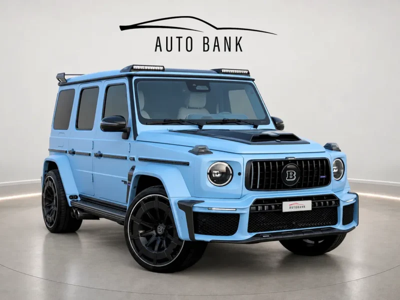 2025 Mercedes-Benz G-Class G 63 AMG 4.0L V8 Biturbo Petrol Engine Blue SUV Japanese Specs