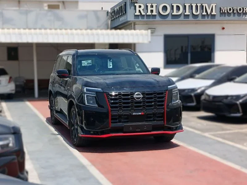 2026 Nissan Patrol NISMO 3.5 Litres 6 Cylinders Petrol Engine Black Red SUV GCC Specs Automatic