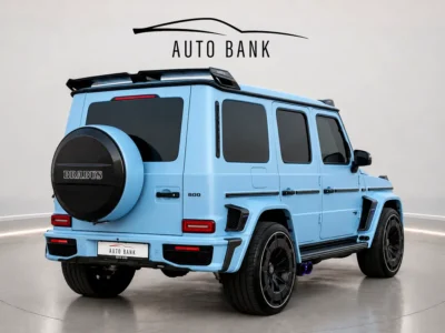 2025 Mercedes-Benz G-Class G 63 AMG 4.0L V8 Biturbo Petrol Engine Blue SUV Japanese Specs