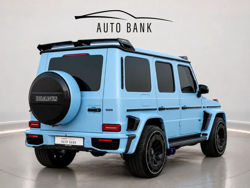 2025 Mercedes-Benz G-Class G 63 AMG 4.0L V8 Biturbo Petrol Engine Blue SUV Japanese Specs