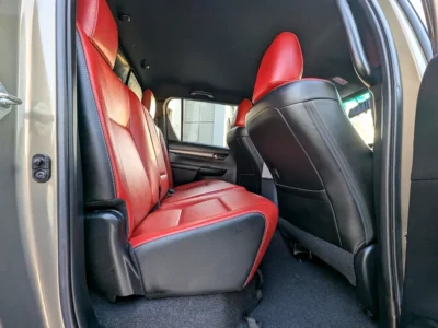 2021 Toyota Hilux Adventure 4.0 Litres V6 Petrol Engine Grey Red Pickup Truck GCC Specs