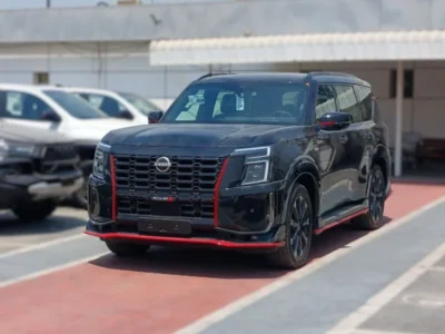 2026 Nissan Patrol NISMO 3.5 Litres 6 Cylinders Petrol Engine Black Red SUV GCC Specs Automatic