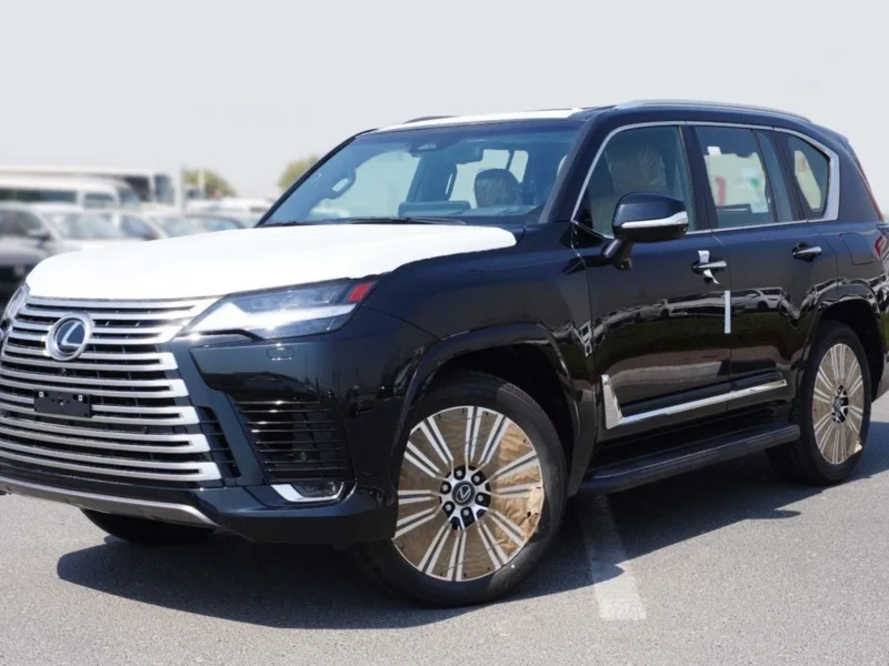 2026 Lexus LX600 SIGNATURE 3.5 Litres Twin-Turbo V6 Petrol Engine Black Tan SUV GCC Specs