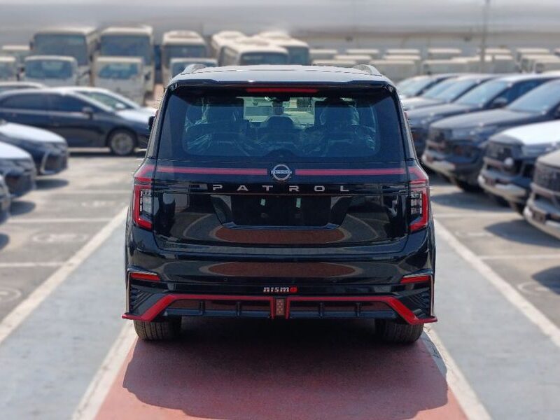 2026 Nissan Patrol NISMO 3.5 Litres 6 Cylinders Petrol Engine Black Red SUV GCC Specs Automatic