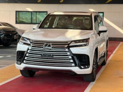 2026 Lexus LX600 SIGNATURE 3.5 Litres Twin-Turbo V6 Petrol Engine White Tan SUV GCC Specs