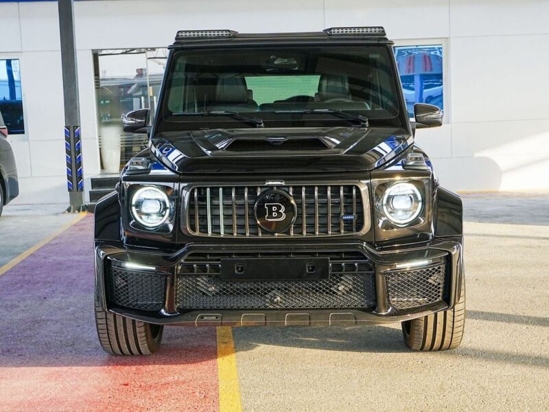 2025 Mercedes-Benz AMG G63 Brabus 800 4.0-liter twin-turbocharged V8 Petrol Engine Black Blue SUV