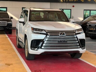 2026 Lexus LX600 SIGNATURE 3.5 Litres Twin-Turbo V6 Petrol Engine White Tan SUV GCC Specs
